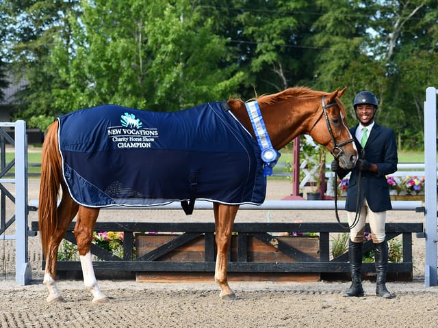 2022 New Vocations All-Thoroughbred Charity Horse Show Raises $150,000