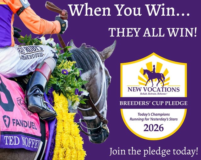 2026 Breeders' Cup Pledge
