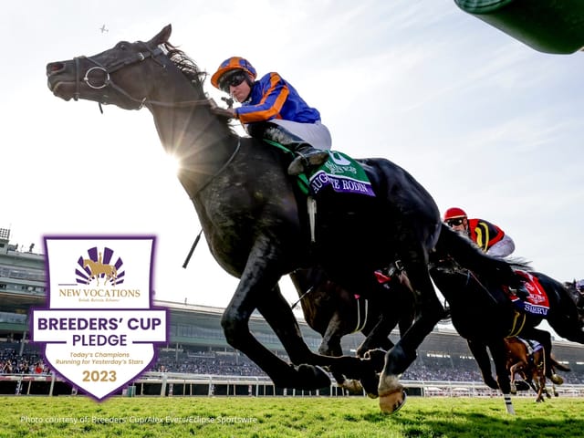 Over $100,000 Raised Through New Vocations Breeders’ Cup Pledge