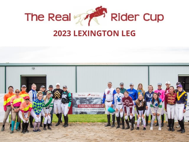Woodall Defends Real Rider Cup Champion Title in Lexington