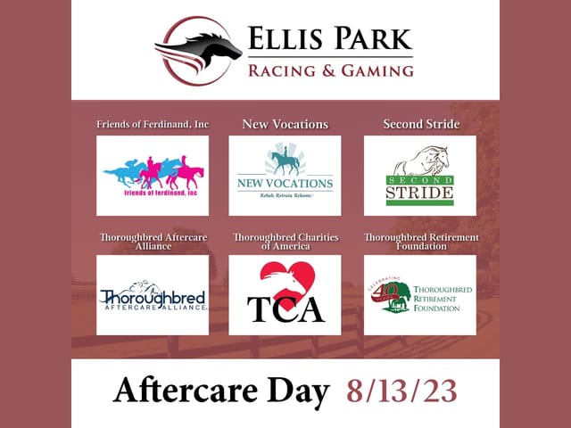 Thoroughbred Aftercare Day Sunday, August 13th at Ellis Park