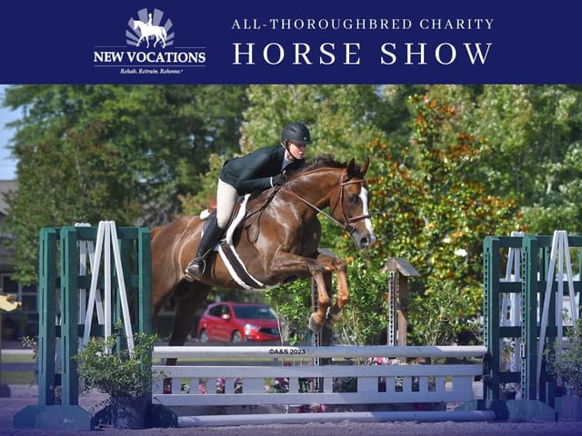 New Vocations All-Thoroughbred Charity Show Raises Over $175,000